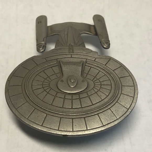 USS Enterprise 1992 Rawcliffe Pewter Star Trek - Picture 3 of 6